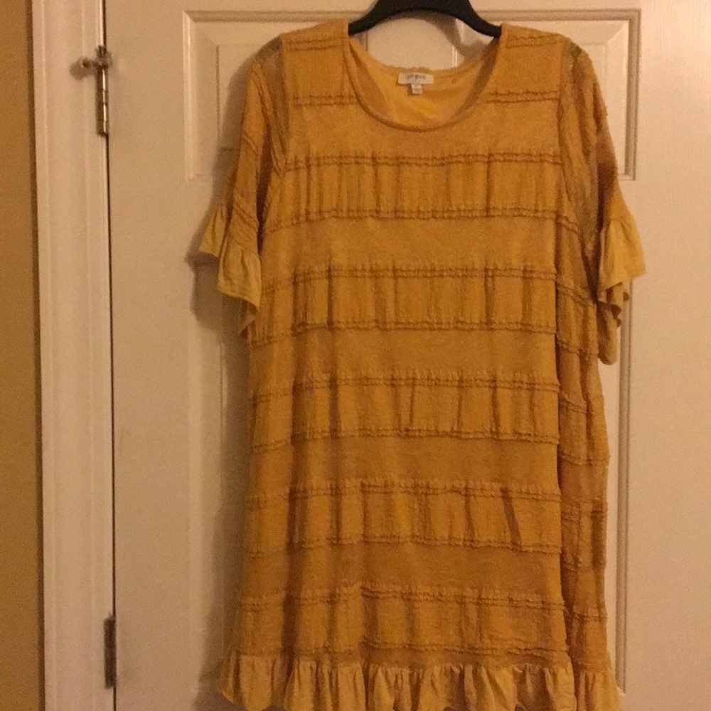 Mustard colored Umgee dress